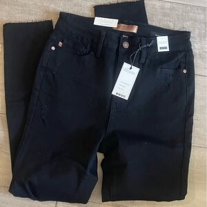 Judy Blue Black Slim Jeans Classic Denim Style